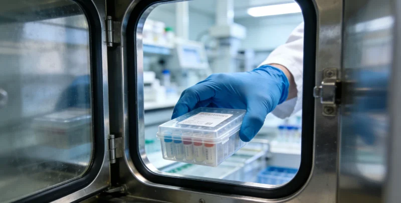 在聊城医院,患者家属正在向医生咨询基因检测相关事宜