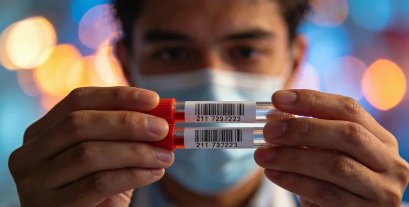 阿坝州自然风光下，女性关注健康的温馨场景