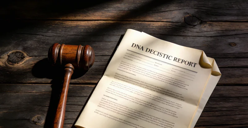 遗传咨询师正在向用户解读基因检