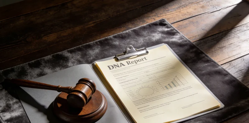 医生为患者讲解基因检测报告