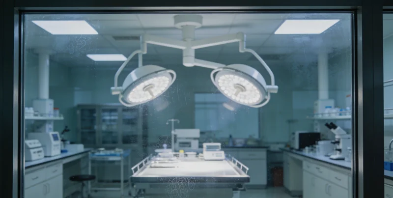 专业人员正在生物信息学平台上分