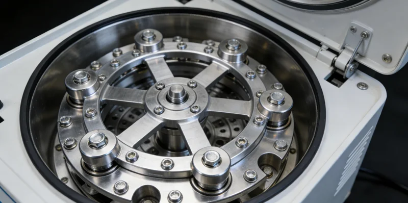 一位中年渔民在湖区船上工作的场