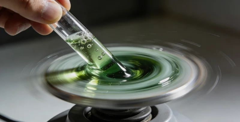 医务工作者为备孕家庭讲解检测报