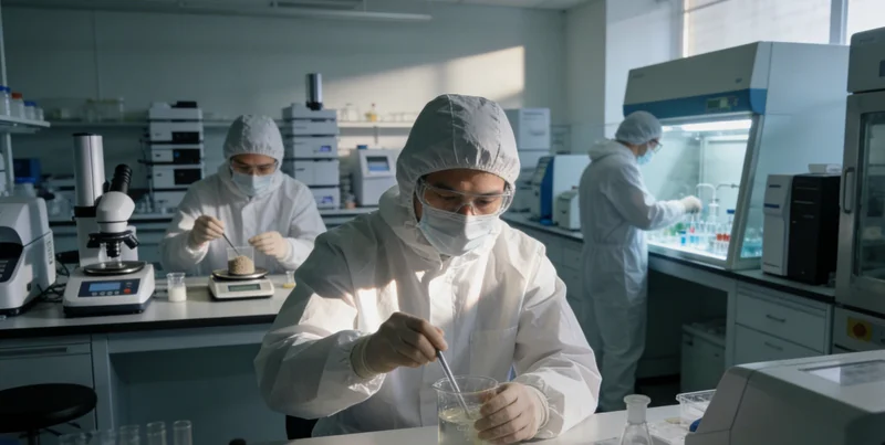 玉溪本地健康顾问正在为客户面对面解读基因检测报告