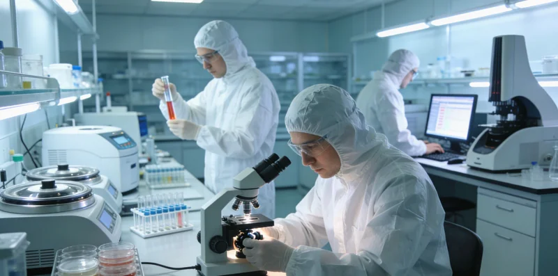 基因检测实验室样本处理流程