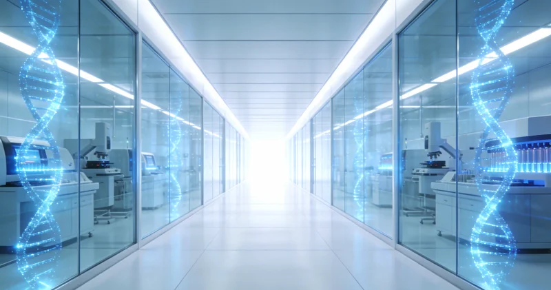 医生正在向咨询者清晰解读基因检