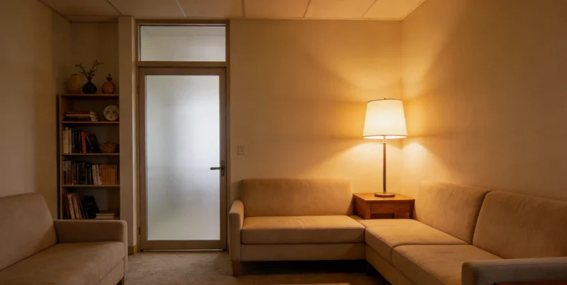 诊室内,医生正与患者家属进行面