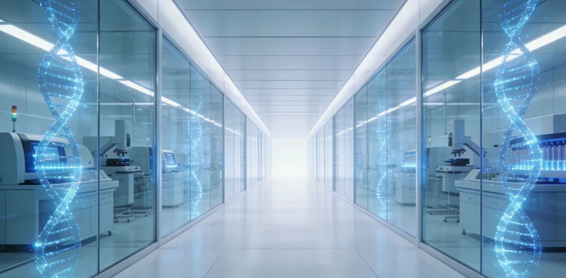 一份详细的病毒基因检测报告特写