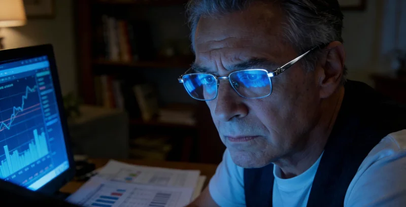 专业人士正在向咨询者讲解一份图