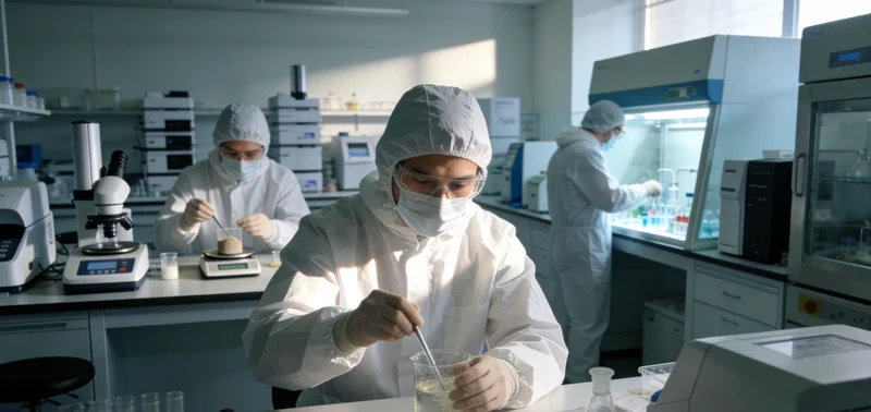 高标准基因检测实验室内部环境