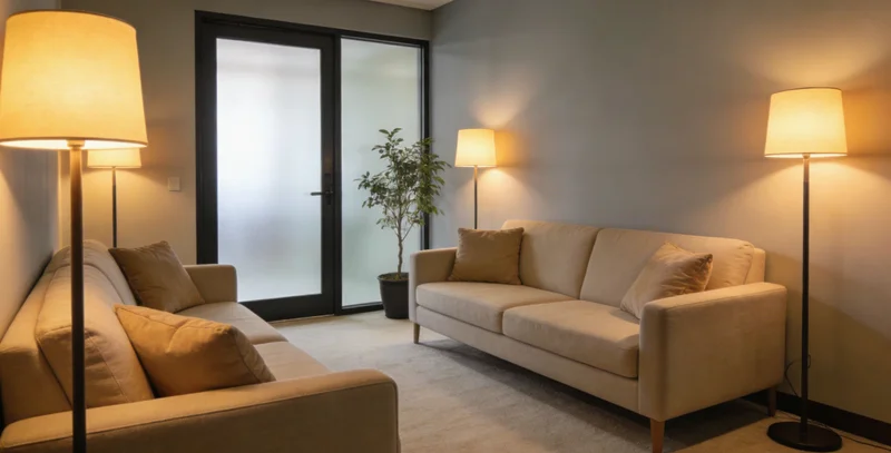 一位遵义市民正在家中仔细阅读宏