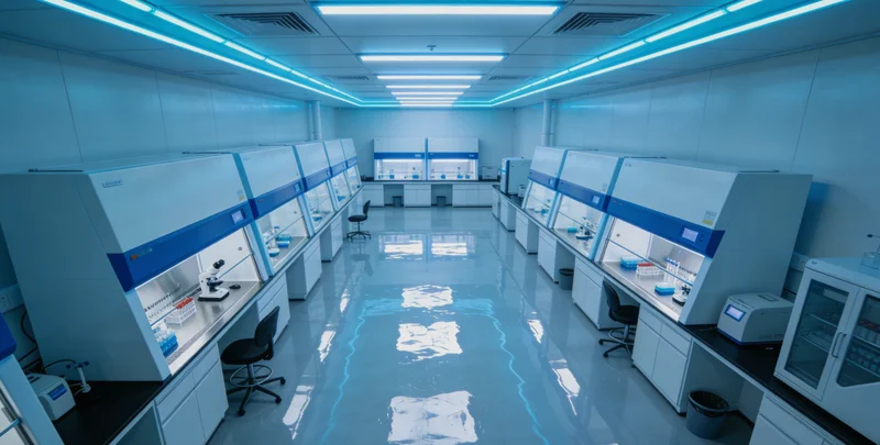 实验室内,技术人员正在操作先进