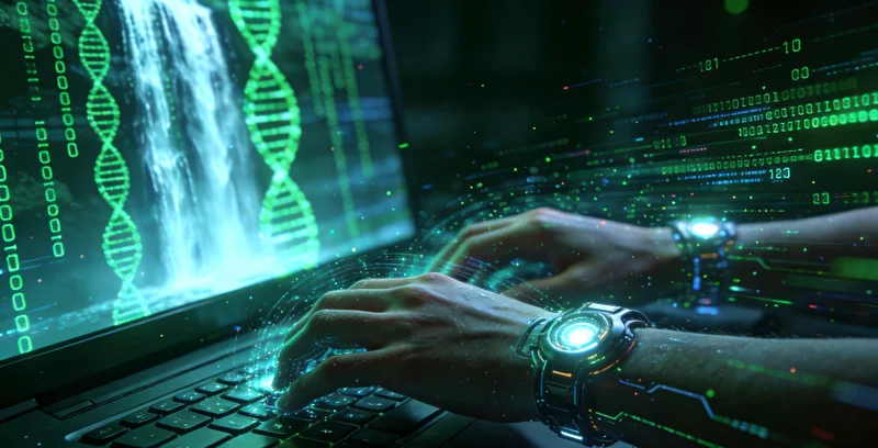 传统显微镜检查寄生虫卵的场景,