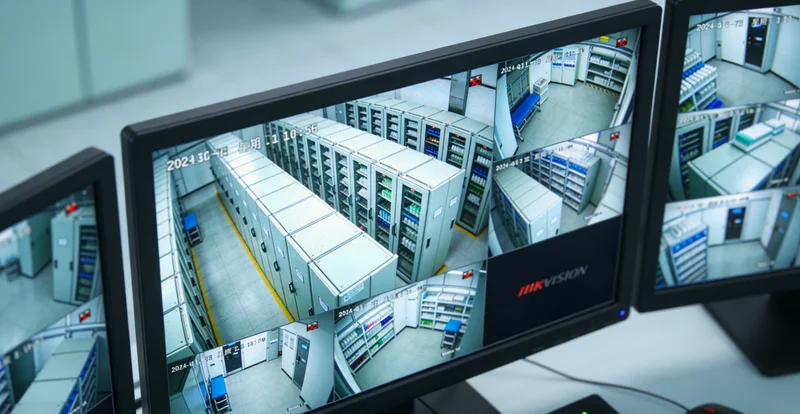 林业劳动者在森林中工作的场景，