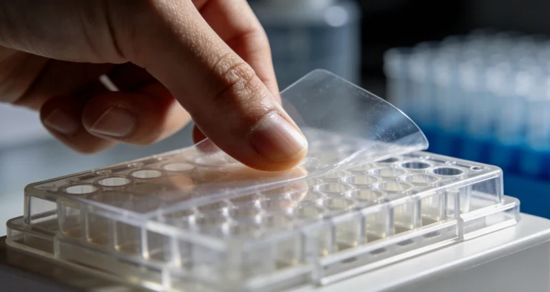 女性在诊室内向医生咨询HPV检