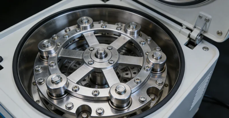 基因检测实验室内部严谨的工作场