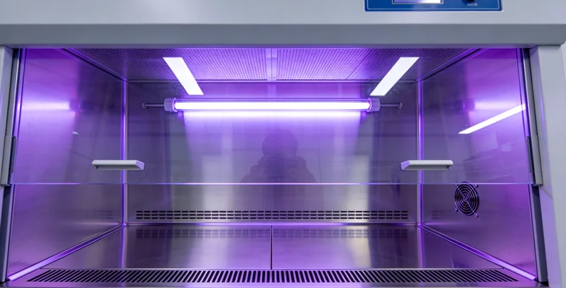 康复出院的患者与家属向医生表示