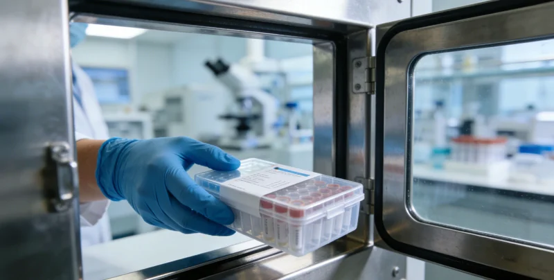 专业咨询师在辽源当地服务中心为市民解读基因检测报告