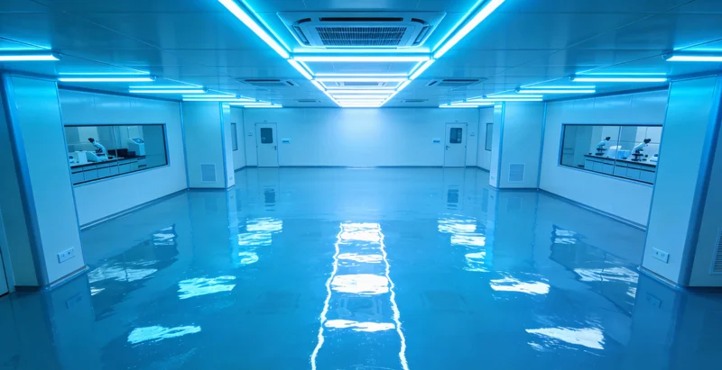 实验室中,技术人员正在进行高通