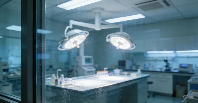 专业人员正在进行基因测序实验