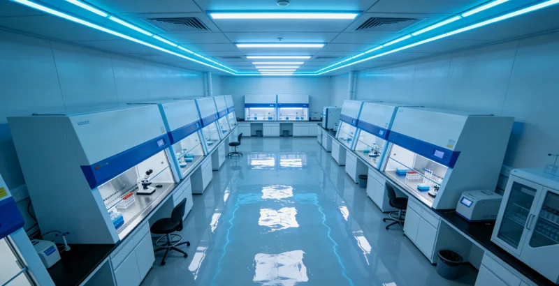 医生正在为女性讲解健康报告