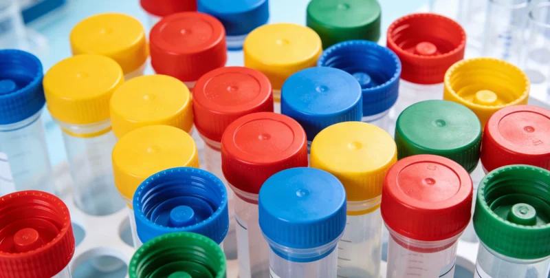 专业基因检测实验室内部工作场景