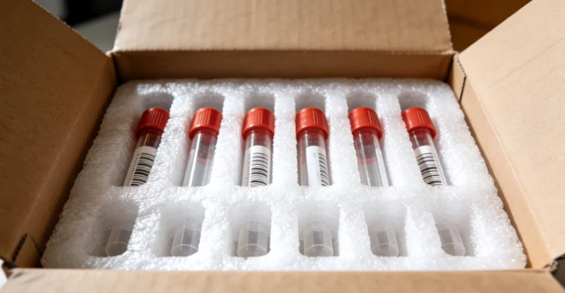 在手机上查看加密的HPV基因检