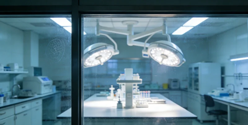 专业人士正在为咨询者解读基因检