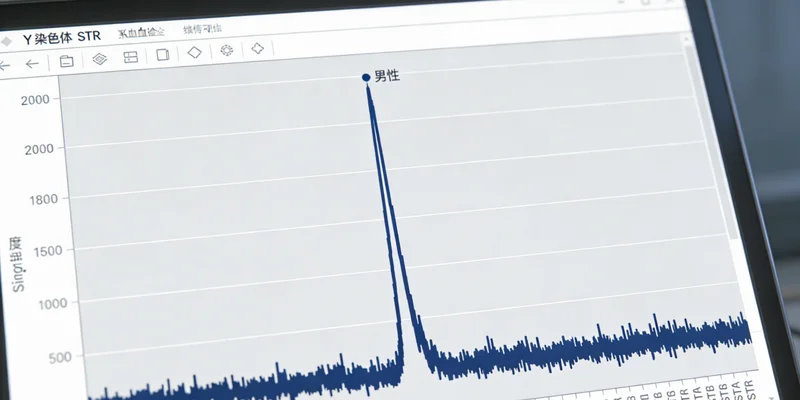 象征淋巴瘤基因检测的微观基因序列与细胞图像