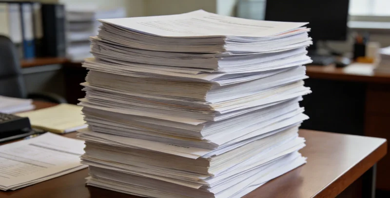 医生在诊室内与咨询者沟通,分析