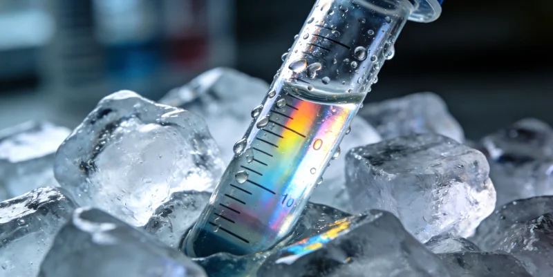 护士正在规范采集血液样本，准备