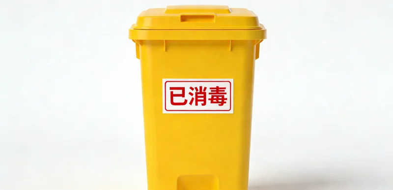 医护人员正在与患者家属沟通,共