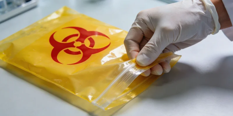 医生在诊室内，正向一个家庭耐心