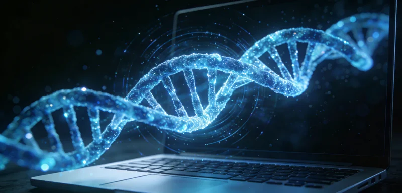 医生正在为患者详细解读基因检测