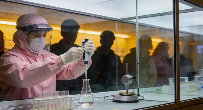 专业基因检测实验室环境展示