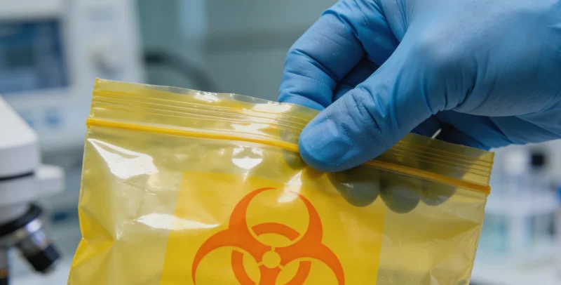 医生在查看脑部影像与检测报告，