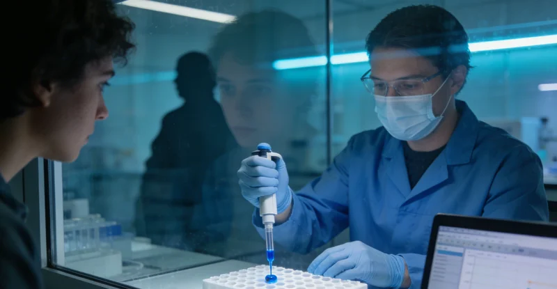 夫妻在医院咨询STD检测相关事