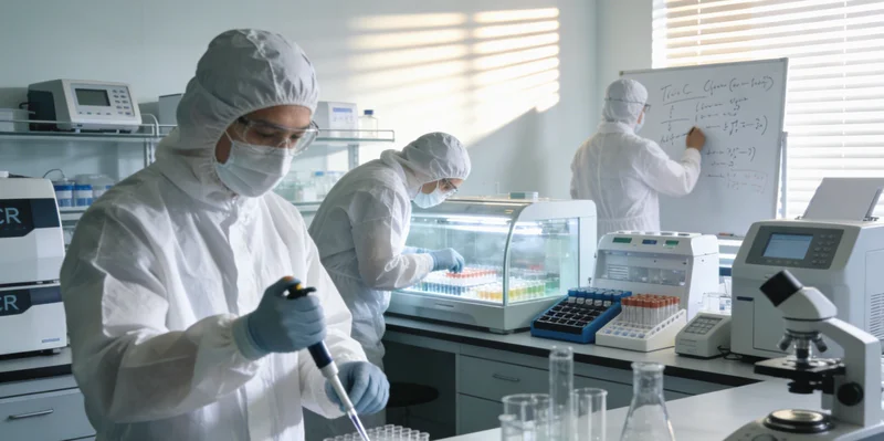 神经科医生在办公室内认真分析脑