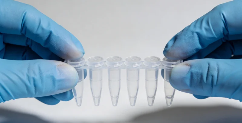 专业医生正在为患者解读基因检测报告