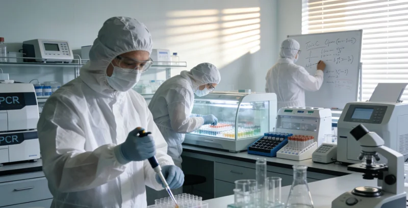 在七台河本地服务中心,专业顾问正在为客户详细解读基因检测报告