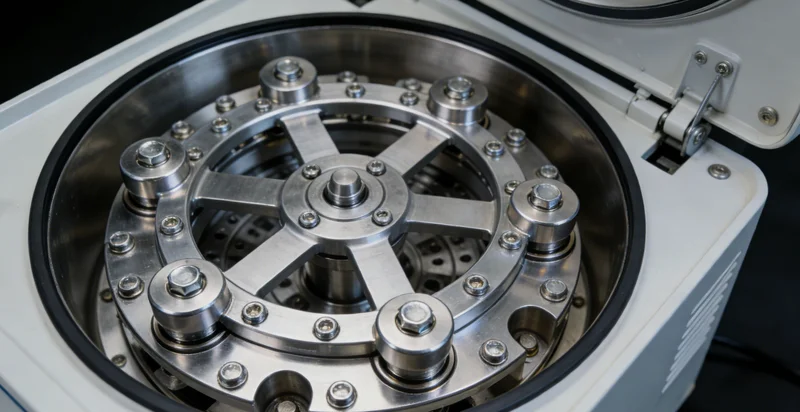 专业分子检测实验室内，技术人员