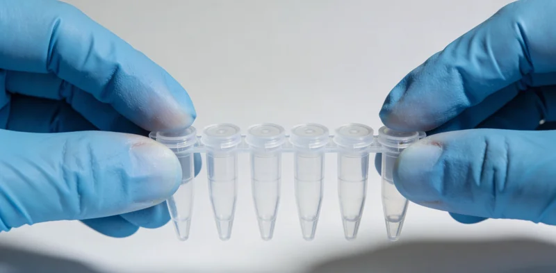 医生正在与患者家属沟通,桌上放