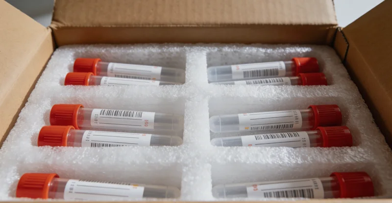 万核基因检测服务流程图