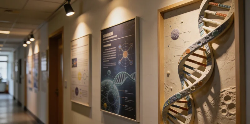 马鞍山城市景观与健康饮食概念结合图