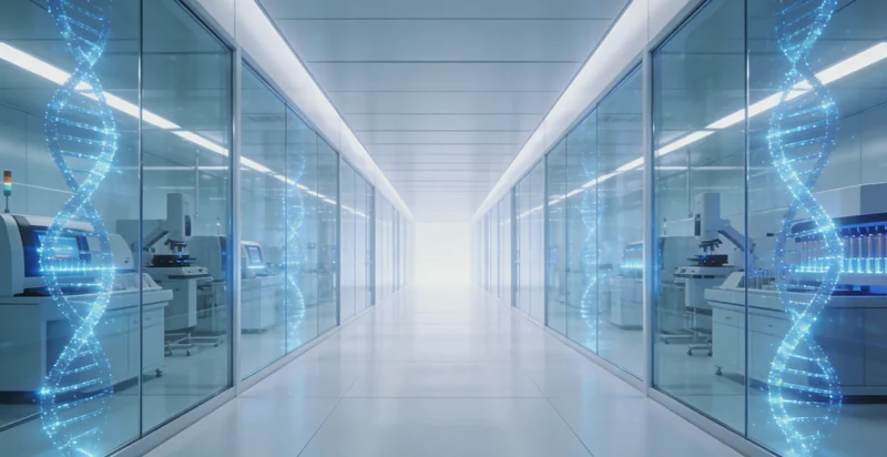 医生在诊室内为患者详细解读检测