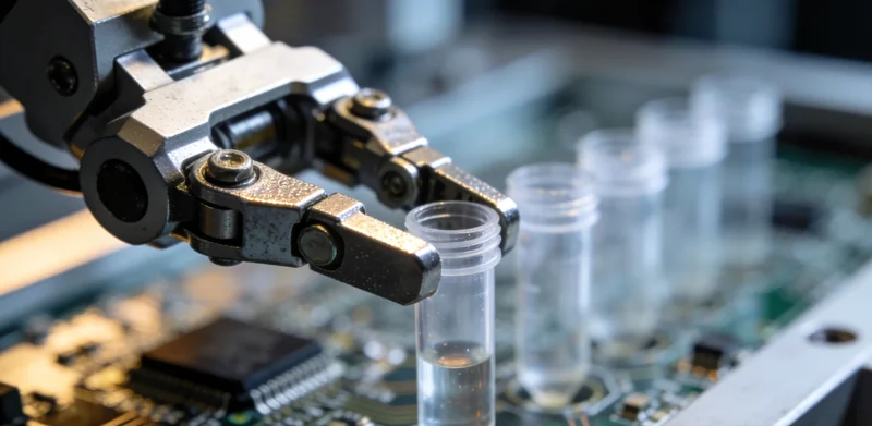 一位医生正在认真分析关节部位的