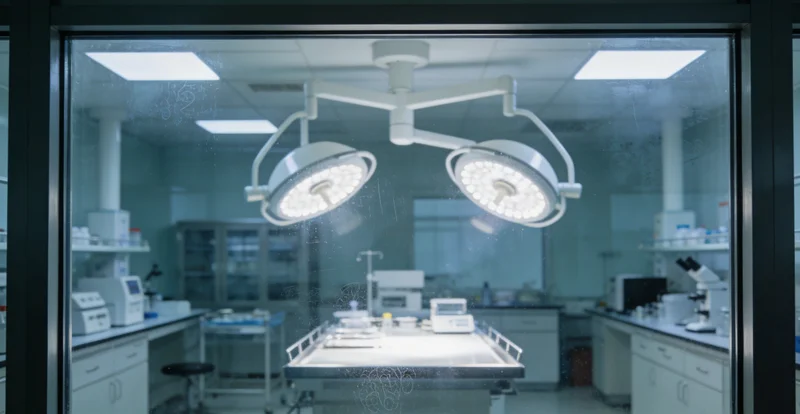 专业实验室内的高通量基因测序仪