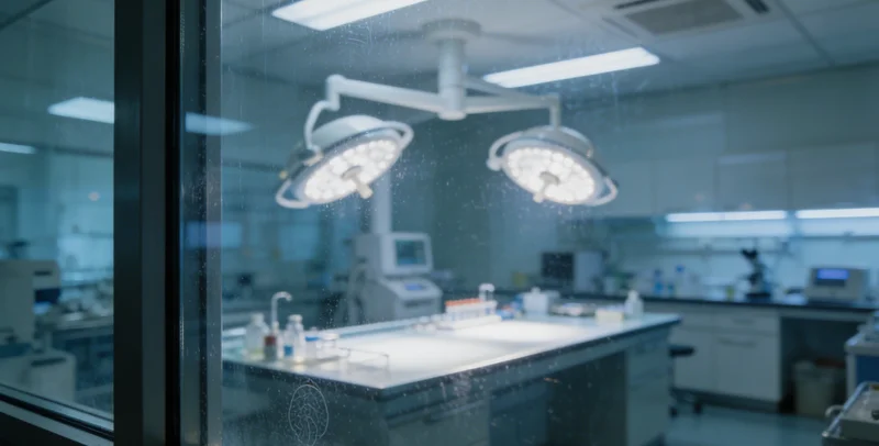 基因检测实验室工作人员操作mN