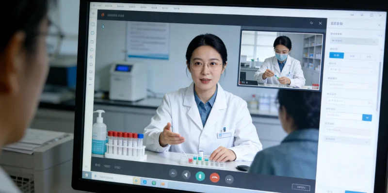 北京某三甲医院医生正在分析患者