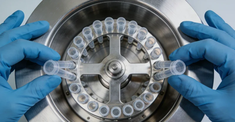 一位家长正在查看孩子的体检报告